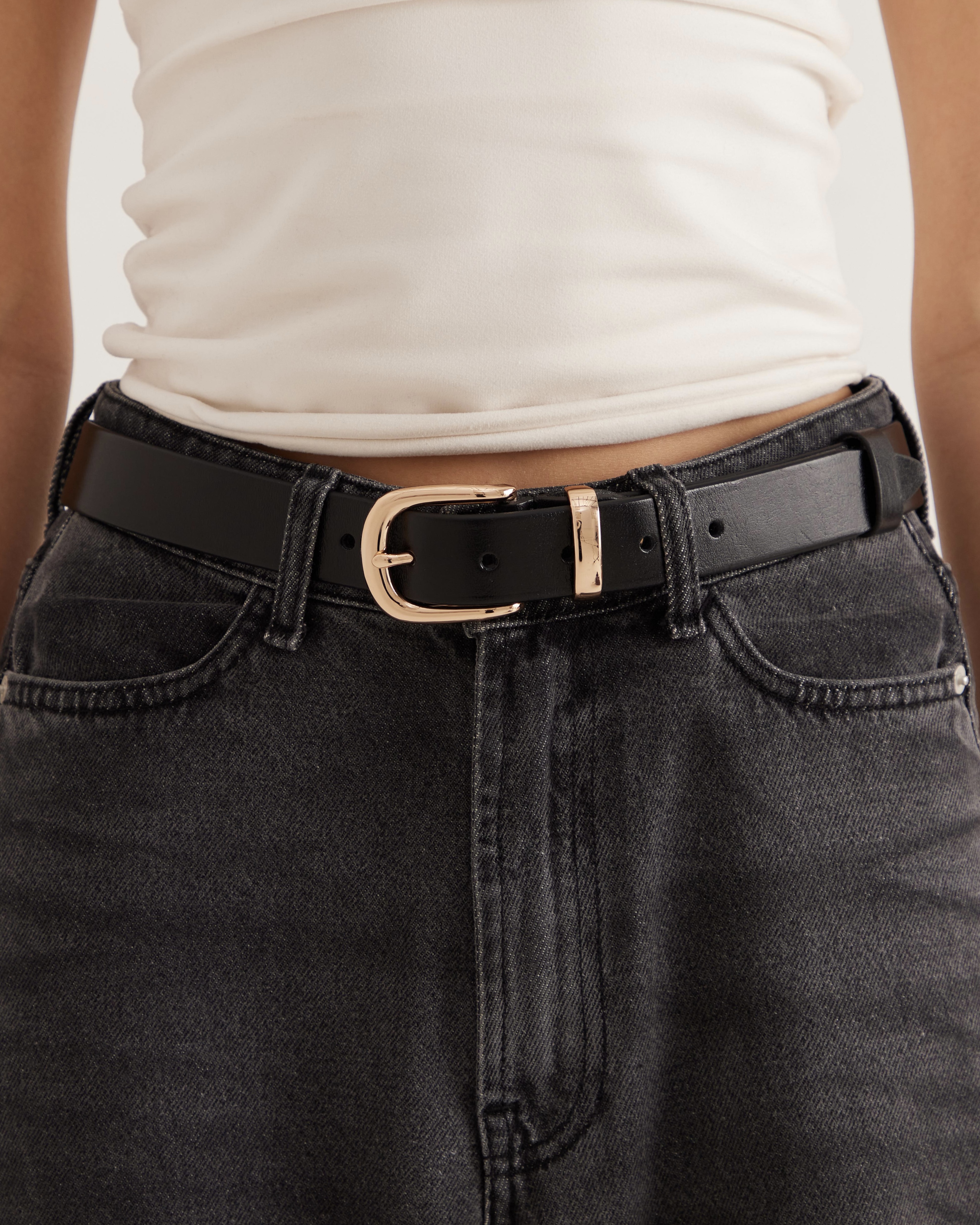 BELT [H ITALY] BLACK